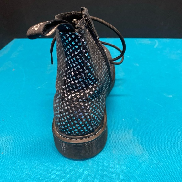 *Rare* Dr. Martens 1460 Pascal Y Suede Metallic Star Boots Unisex M 5 L 6 EU37 - Picture 9 of 12